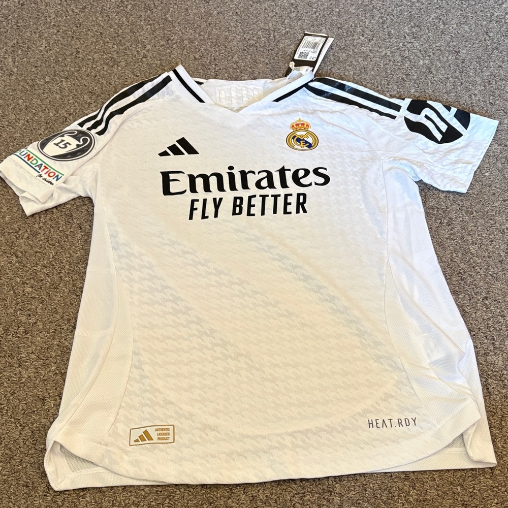 Adidas Real Madrid White Jersey